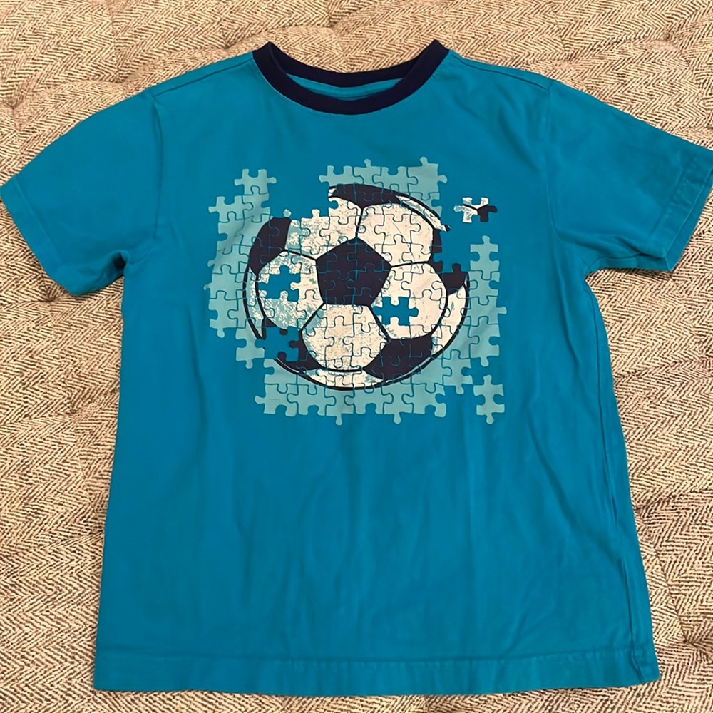 Gymboree soccer shirt size 7